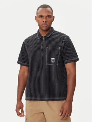 adidas Polo Wabash JW0171 Czarny Loose Fit