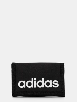 adidas portfel LINEAR WALLET kolor czarny JE8346