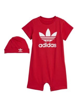 adidas Romper Gift Set IM8430 Czerwony