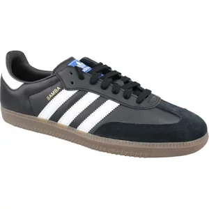 adidas Samba OG B75807, Męskie, Czarne, buty sneakers, skóra licowa, rozmiar: 36 2/3 adidas Originals