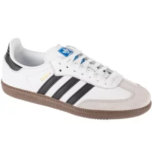 adidas Samba OG Jr IE3675, Dla chłopca, Białe, buty sneakers, skóra licowa, rozmiar: 36 2/3 adidas Originals