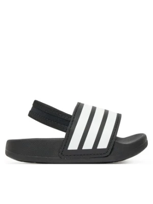 adidas Sandały adilette Estrap JR5323 Czarny