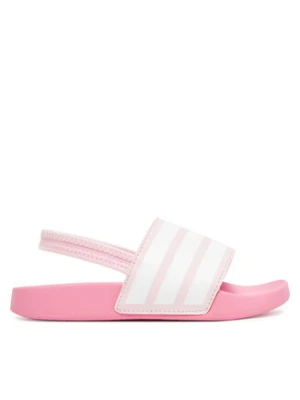 adidas Sandały adilette Estrap JR5331 Różowy