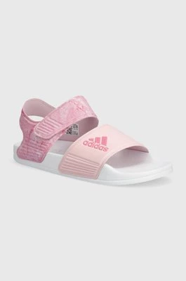 adidas sandały dziecięce ADILETTE SANDAL K kolor różowy