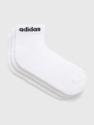 adidas skarpetki 3-pack Essentials kolor biały HT3457