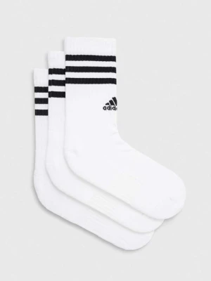 adidas skarpetki 3-pack Essentials kolor biały HT3458