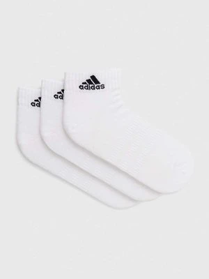 adidas skarpetki 3-pack kolor biały HT3441