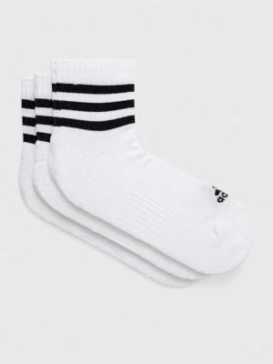 adidas skarpetki 3-pack kolor biały HT3456