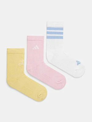 adidas skarpetki 3-pack kolor biały JN6532