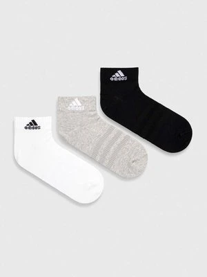 adidas skarpetki 3-pack T SPW ANK 3P kolor szary IC1283