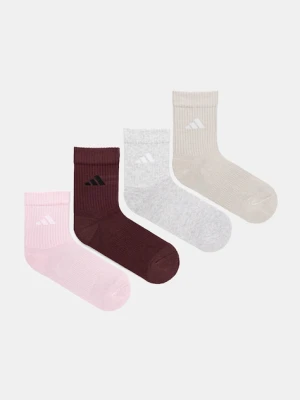 adidas skarpetki 6-pack damskie kolor czerwony JW6009