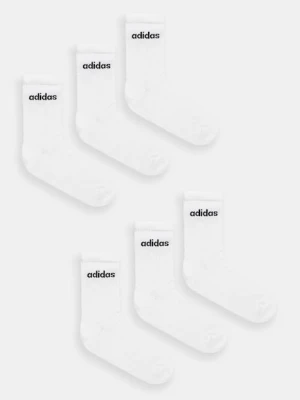 adidas skarpetki 6-pack męskie kolor biały JL6096