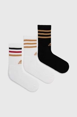 adidas skarpetki Essentials 3-pack kolor biały IY8642