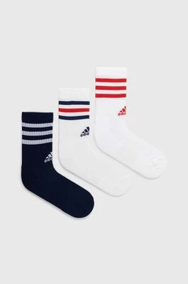 adidas skarpetki Essentials 3-pack kolor biały IY8643