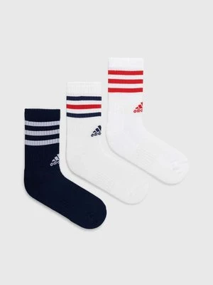 adidas skarpetki Essentials 3-pack kolor biały IY8643