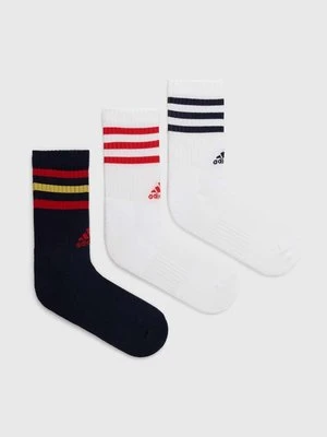 adidas skarpetki Essentials 3-pack kolor biały IY8644