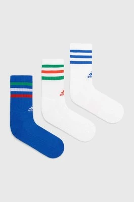 adidas skarpetki Essentials 3-pack kolor biały IY8645