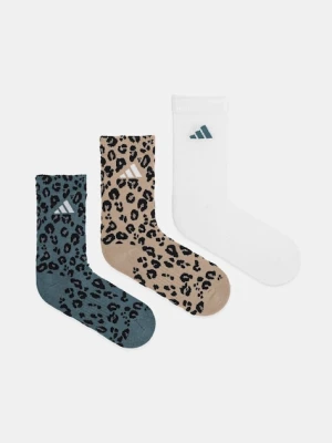 adidas skarpetki Leo Socks 3-pack kolor biały JX5557