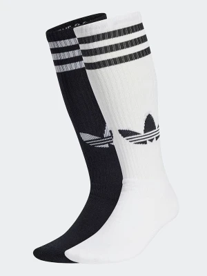 adidas Skarpety (2 pary) w kolorze czarno-białym rozmiar: L