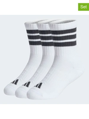 adidas Skarpety (3 pary) w kolorze białym rozmiar: 28