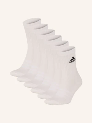 Adidas Skarpety Cushioned Sportswear Crew, 6 Par weiss