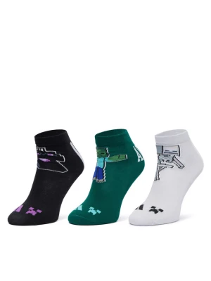adidas Skarpety długie Adidas Minecraft Kids 3 Pairs Per Pack Socks KR2352 Kolorowy