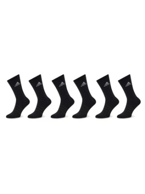 adidas Skarpety długie Cushioned Sportswear Crew Socks 6 Pairs IC1316 Czarny
