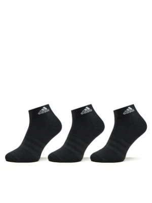 adidas Skarpety krótkie Cushioned Sportswear Ankle Socks 3 Pairs IC1277 Czarny