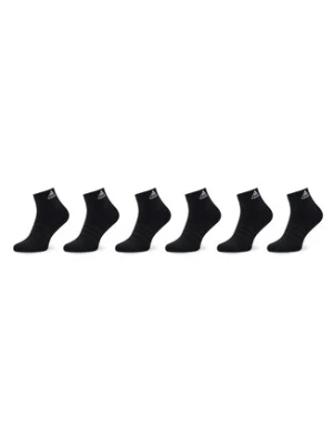 adidas Skarpety krótkie Cushioned Sportswear Ankle Socks 6 Pairs IC1291 Czarny
