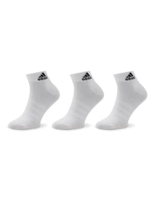 adidas Skarpety krótkie Thin and Light Ankle Socks 3 Pairs HT3468 Biały