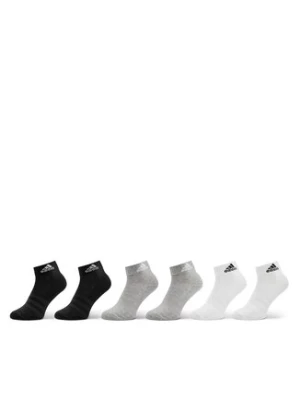 adidas Skarpety Niskie Unisex Cushioned Sportswear Ankle Socks 6 Pairs IC1292 Szary