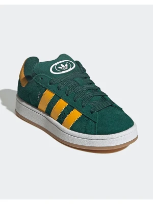 adidas Skórzane sneakersy "Campus 00s" w kolorze zielonym rozmiar: 38, 5