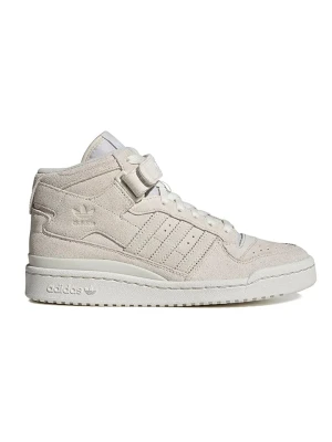 Zdjęcie produktu adidas Skórzane sneakersy "Forum Mid" w kolorze kremowym rozmiar: 37 1/3