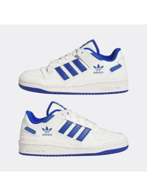 adidas Skórzane sneakersy "Forum" w kolorze biało-niebieskim rozmiar: 38