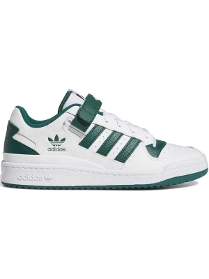 adidas Skórzane sneakersy "Forum" w kolorze biało-zielonym rozmiar: 44