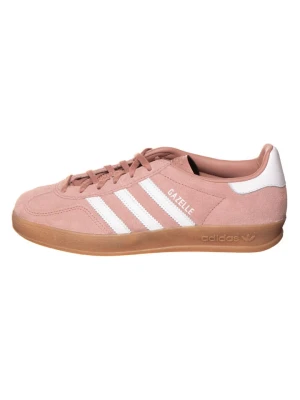 adidas Skórzane sneakersy "Gazelle Indoor" w kolorze jasnoróżowym rozmiar: 41 1/3