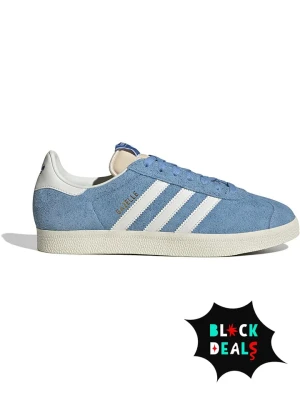 adidas Skórzane sneakersy "Gazelle" w kolorze błękitno-białym rozmiar: 40 2/3