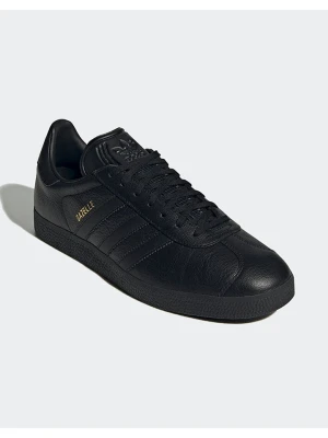 adidas Skórzane sneakersy "Gazelle" w kolorze czarnym rozmiar: 37