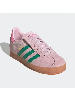 adidas Skórzane sneakersy "Gazelle" w kolorze jasnoróżowym rozmiar: 30