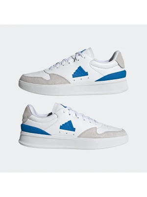 adidas Skórzane sneakersy "KANTANA" w kolorze białym ze wzorem rozmiar: 40