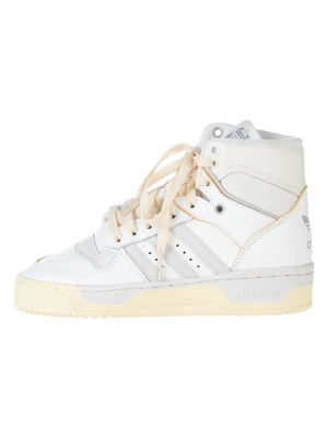 adidas Skórzane sneakersy "Rivalry Hi" w kolorze białym rozmiar: 38