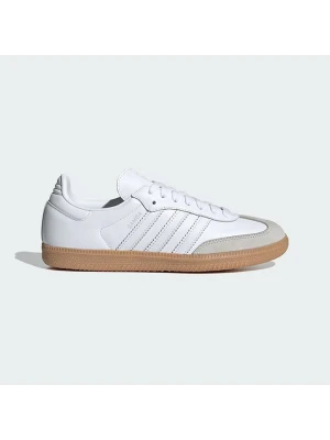 adidas Skórzane sneakersy "Samba OG" w kolorze biało-beżowym rozmiar: 40