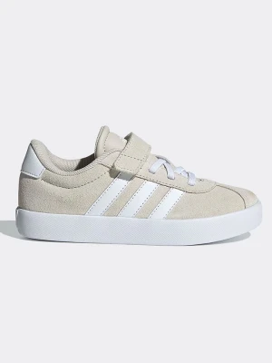 adidas Skórzane sneakersy w kolorze beżowo-białym rozmiar: 34
