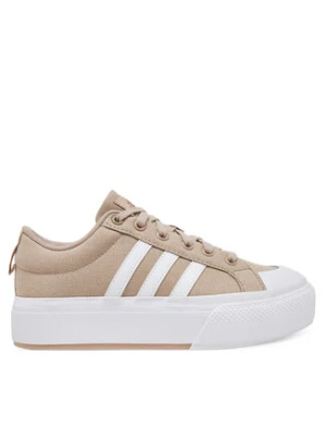 adidas Sneakersy Bravada 2.0 Platform JI1798 Beżowy