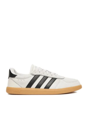 adidas Sneakersy BREAKNET SLEEK JR0689 Szary