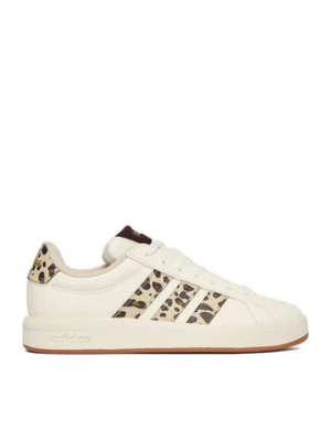 adidas Sneakersy CEO-GRAND COURT 3.0 J KJ4849 Kremowy