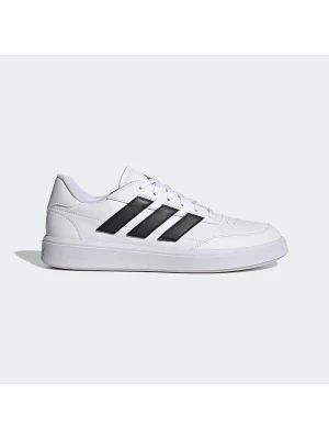 adidas Sneakersy "Courtblock" w kolorze biało-czarnym rozmiar: 42,5