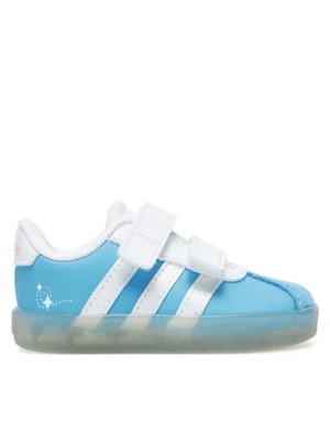 adidas Sneakersy Disney Cinderella VL Court 3.0 JR4900 Błękitny