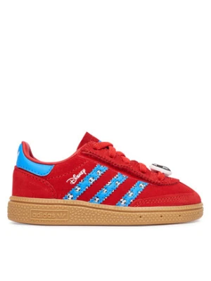 adidas Sneakersy Disney Handball Spezial Comfort Closure Elastic Lace IH6873 Czerwony