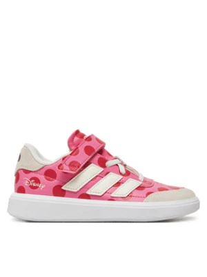 adidas Sneakersy Disney Minnie Mouse Courtblock IH6286 Różowy